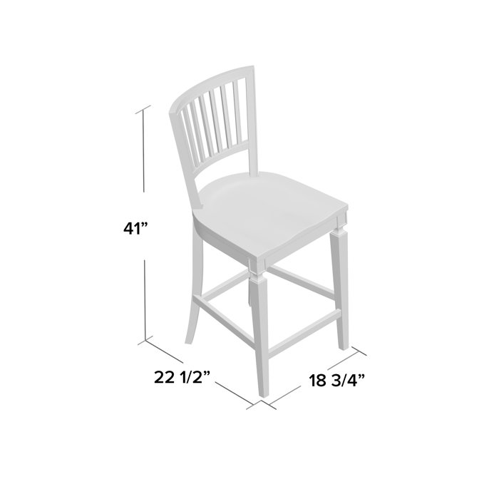 Hooker Furniture Woodlands 24.75'' Counter Stool Wayfair